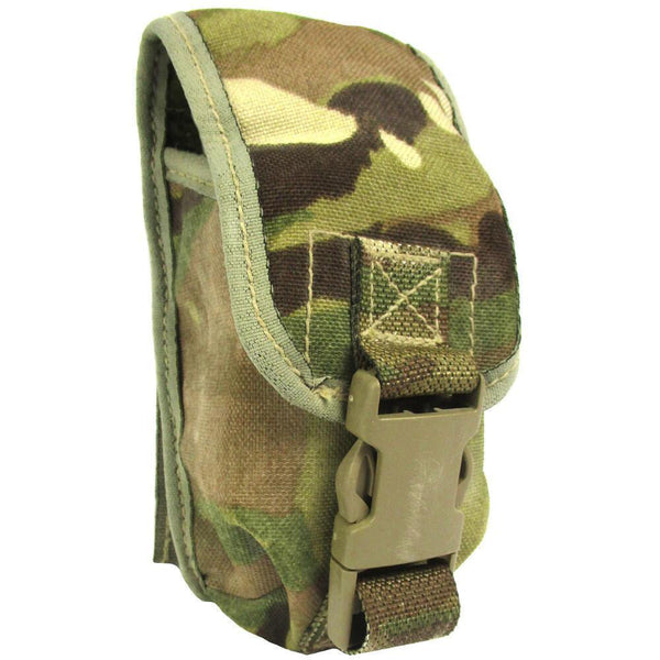 Grenade pouches allow soldiers to carry additional firepower on their ...