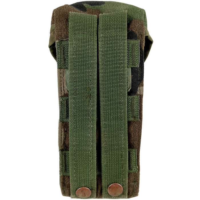 USGI Woodland Double Mag Pouch - US Army Surplus - Magazine Pouches
