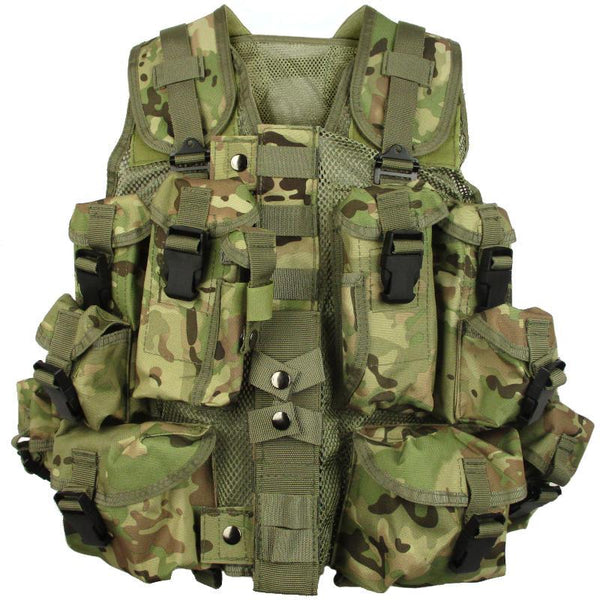 Tactical Assault Vest - Multi Camo