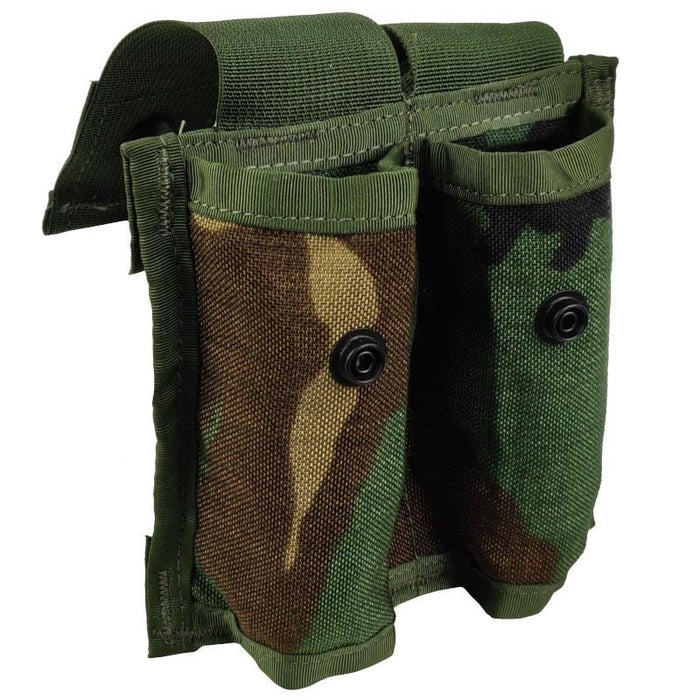 USGI Woodland Double 40mm Rifle Grenade Pouch - US Army Surplus - Grenade Pouches