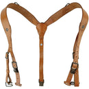 Czech Army Y-Strap Leather Suspenders - Czech Army Surplus - Harnesses