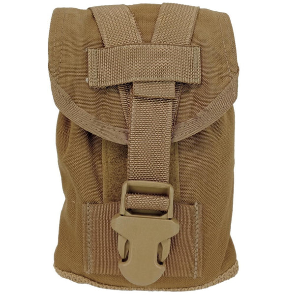 USMC Coyote MOLLE Mesh Canteen Pouch