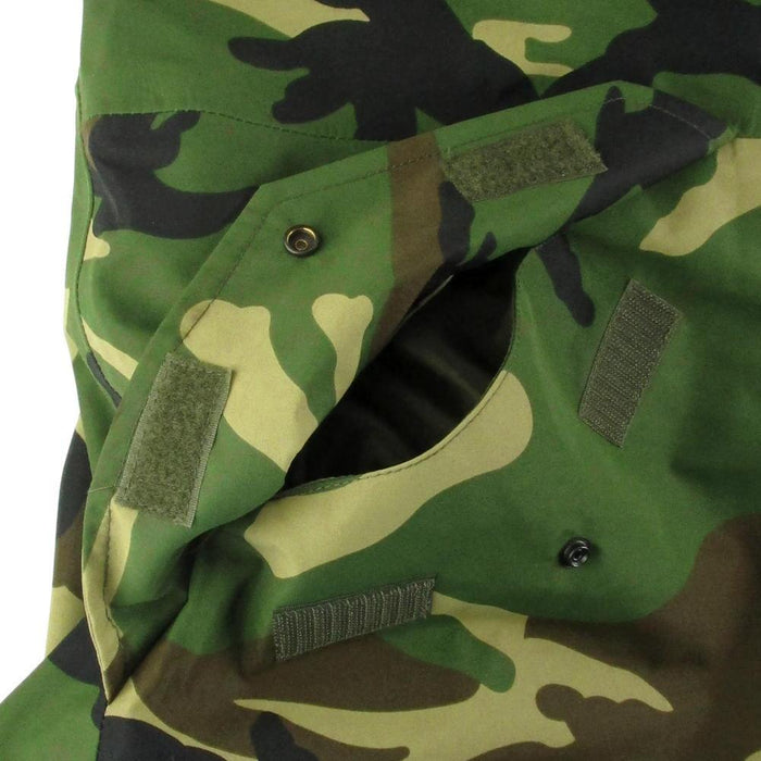 Woodland camo rain best sale jacket